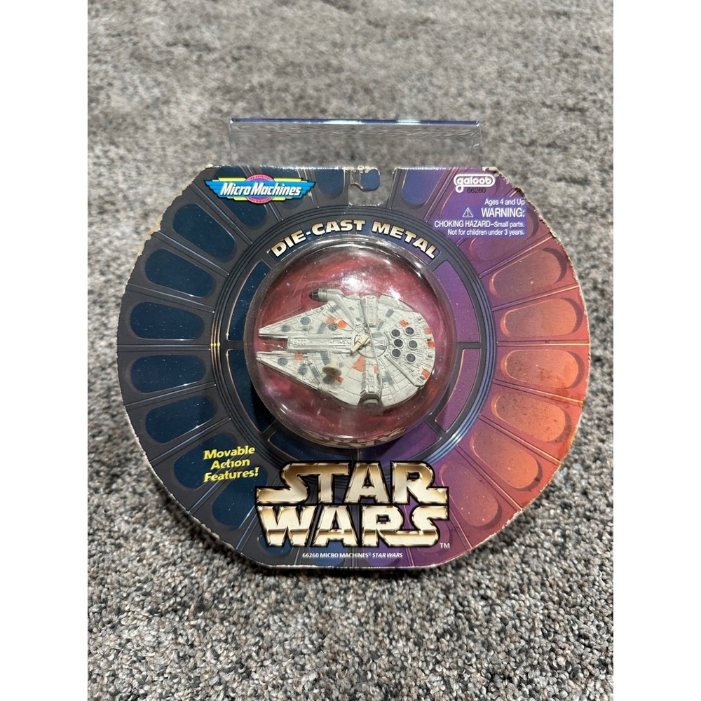 Galoob Die-Cast Vehicle Micro Machines Star Wars Millennium Falcon Vintage 1996